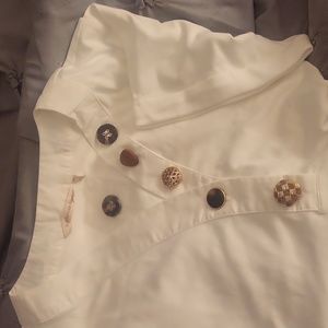 A dressy tee from Soft Surroundings size 2x never been worn. Short sleeve. Cream